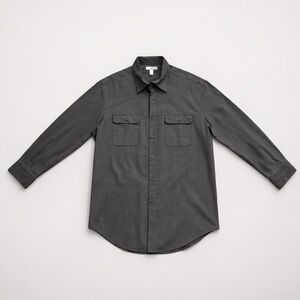 Joe Joseph Abboud XL Charcoal Button Down Shirt Dual Pocket Casual Shirt